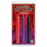 Japanese Drip Candles Set of 3 for Intimate Play and Romantic Evenings Drip Candles
